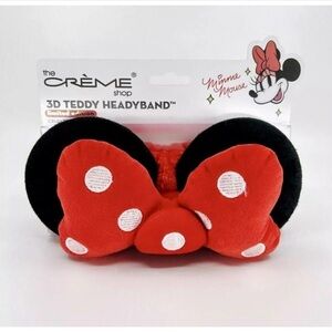 Disney Minnie Mouse Red & Black Polka Dot Bow Headband